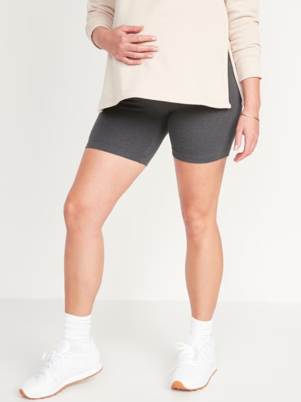 Old Navy Maternity 6 Inch Inseam Biker Shorts 2-Pack